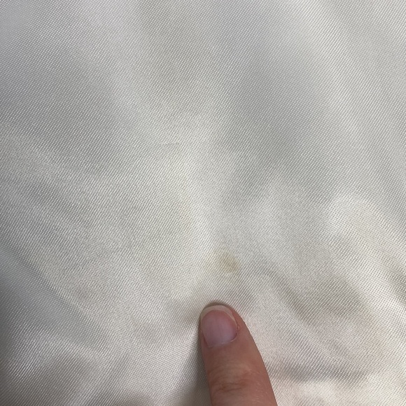 Vintage Special Export Satin Swingster Jacket White Green Size Small RARE - Picture 7 of 8